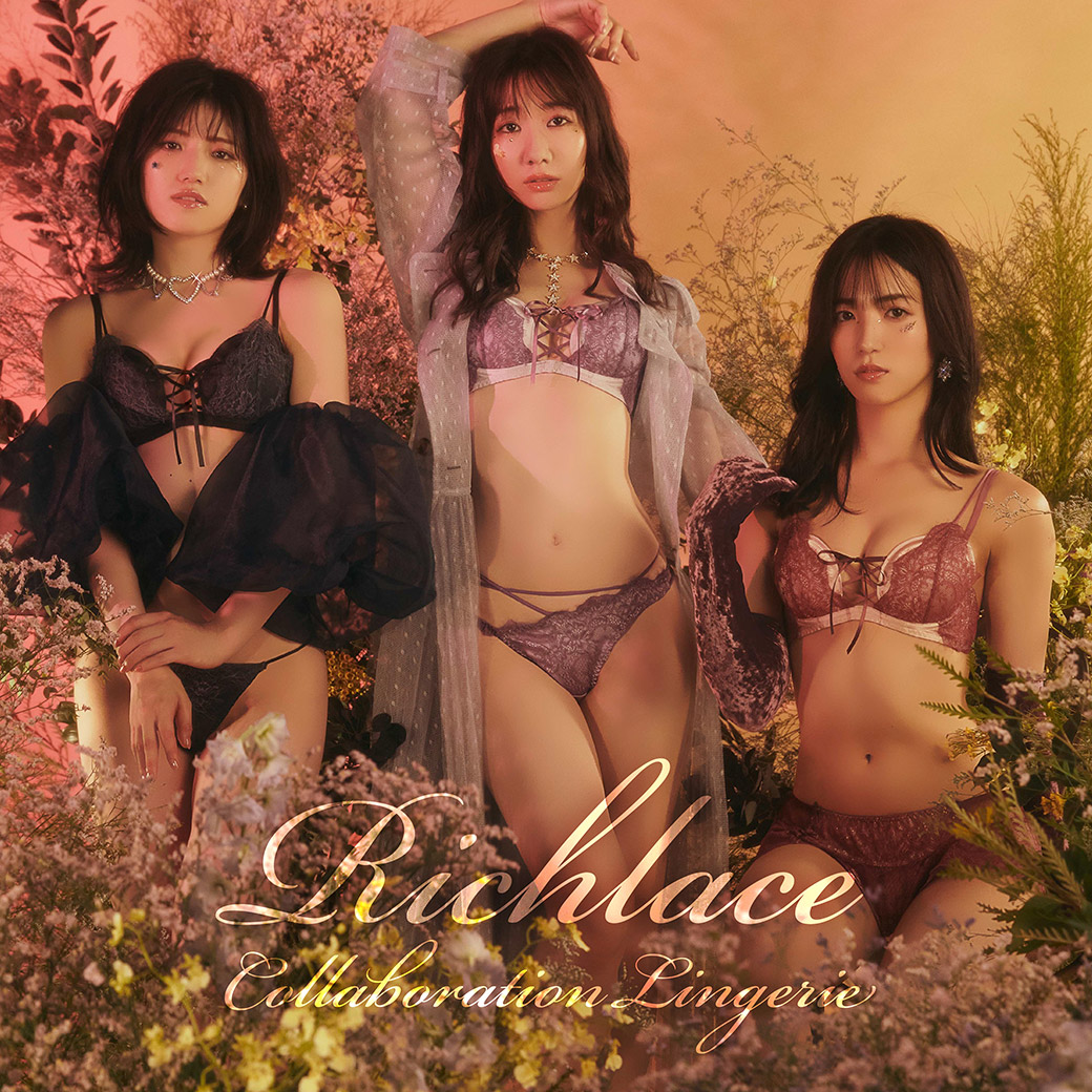 AKB48 x RAVIJOUR - Richlace Collaboration Lingerie